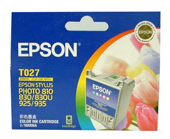 T027 P Cart for Epson Stylus Photo 810 Colour C